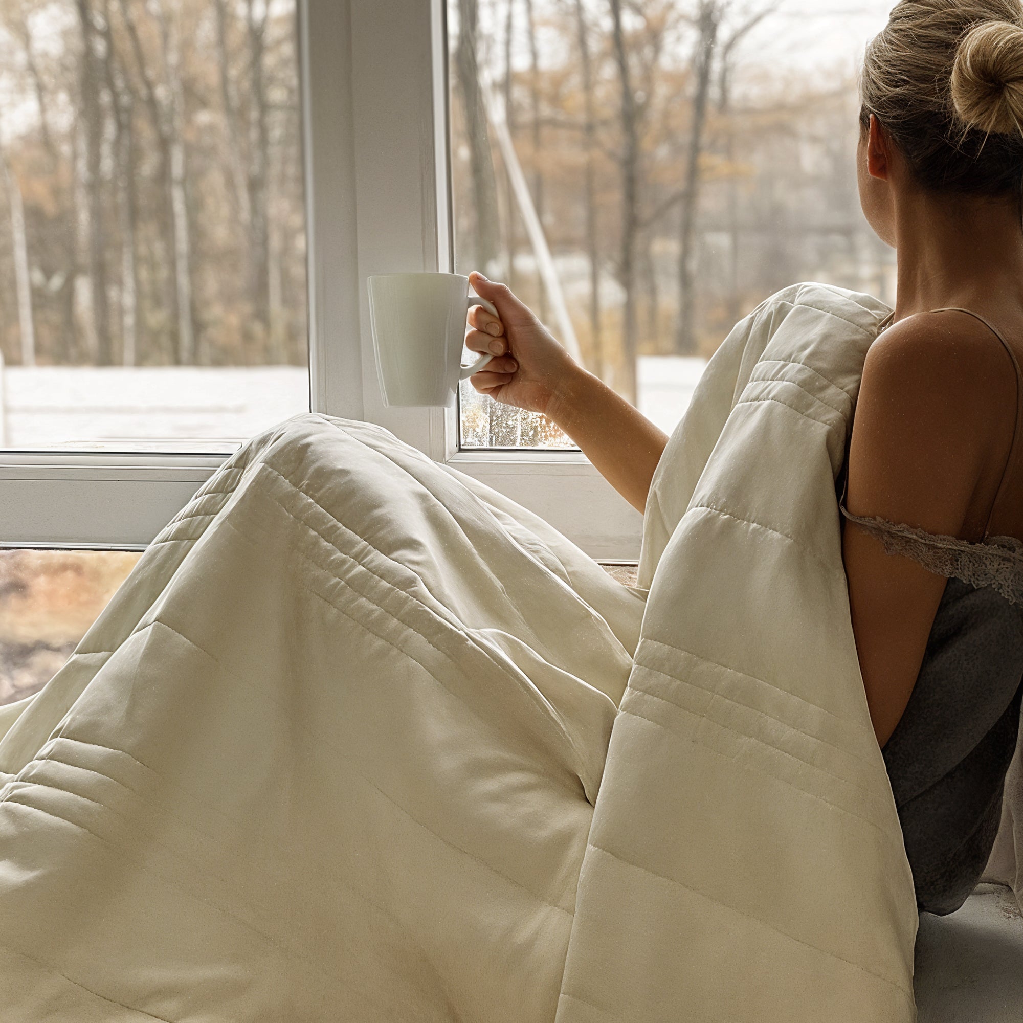 Eiskühlende beruhigende Decke