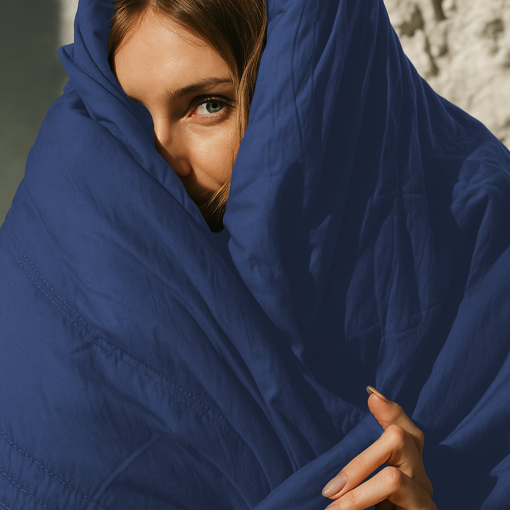 Eiskühlende beruhigende Decke