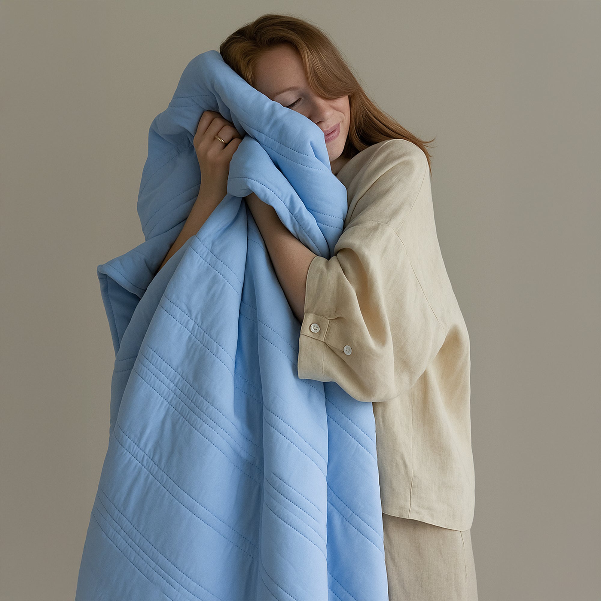 Eiskühlende beruhigende Decke