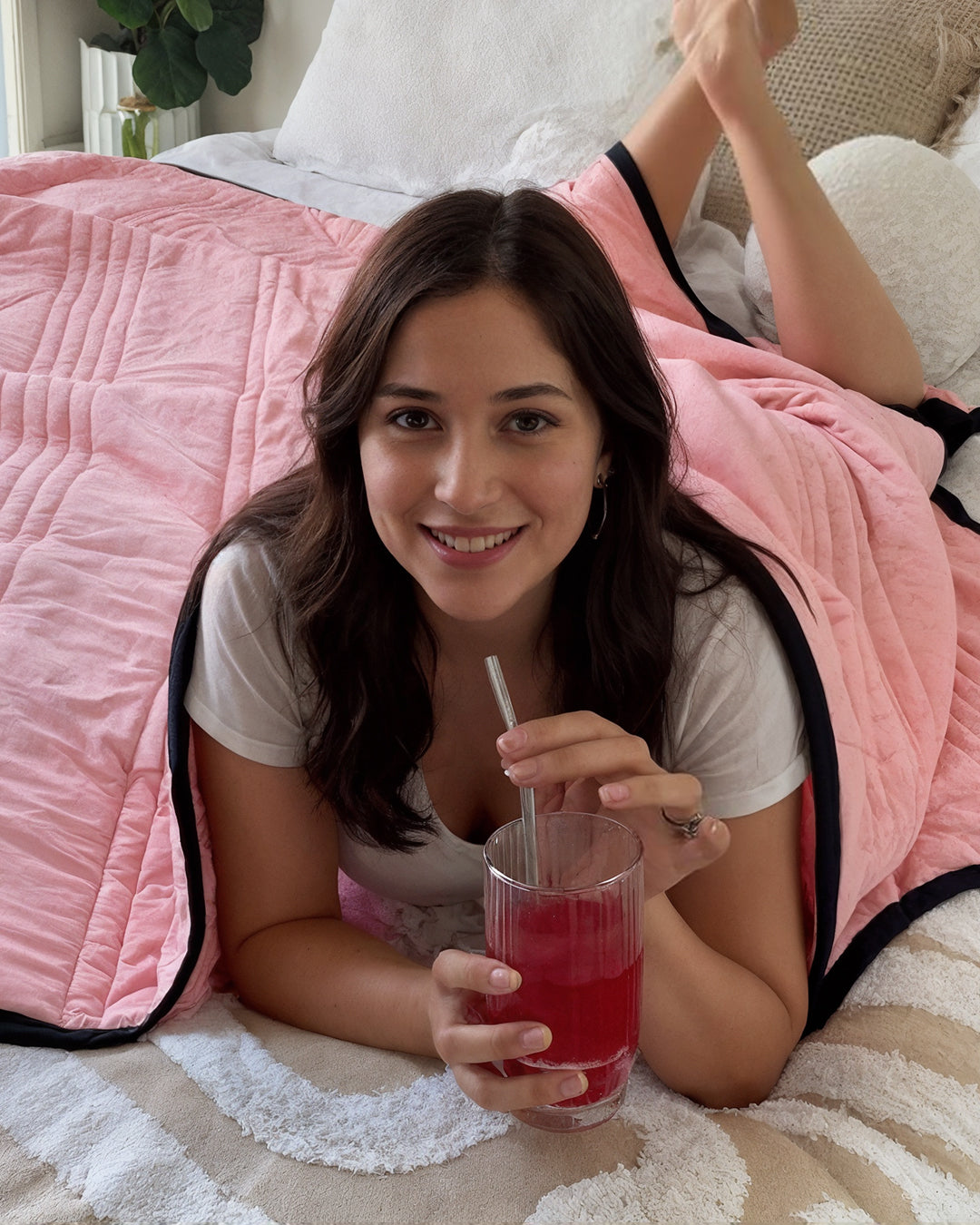 Eiskühlende beruhigende Decke