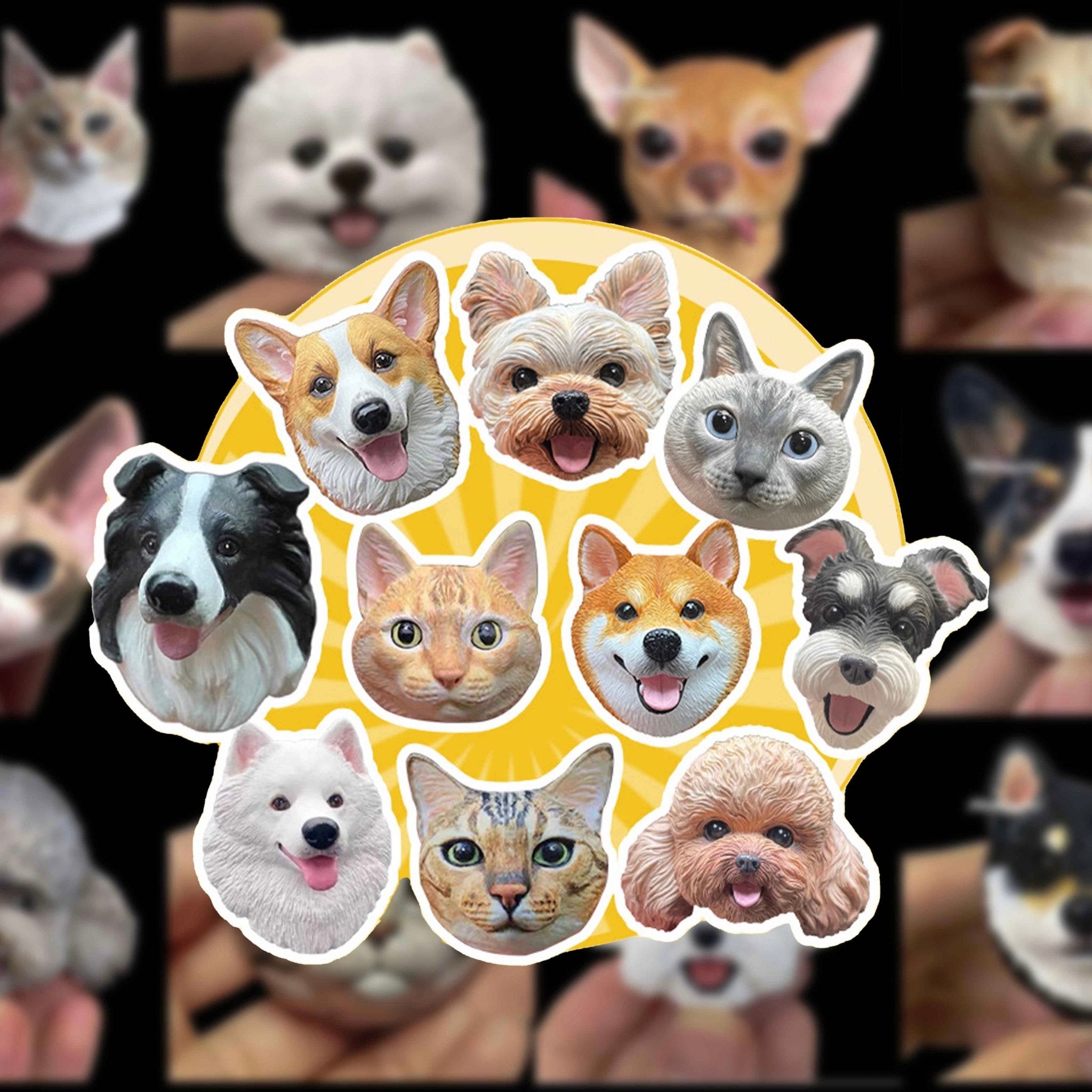 MagniPet® - Personalisierte Magnetische 3D-Haustierfigur