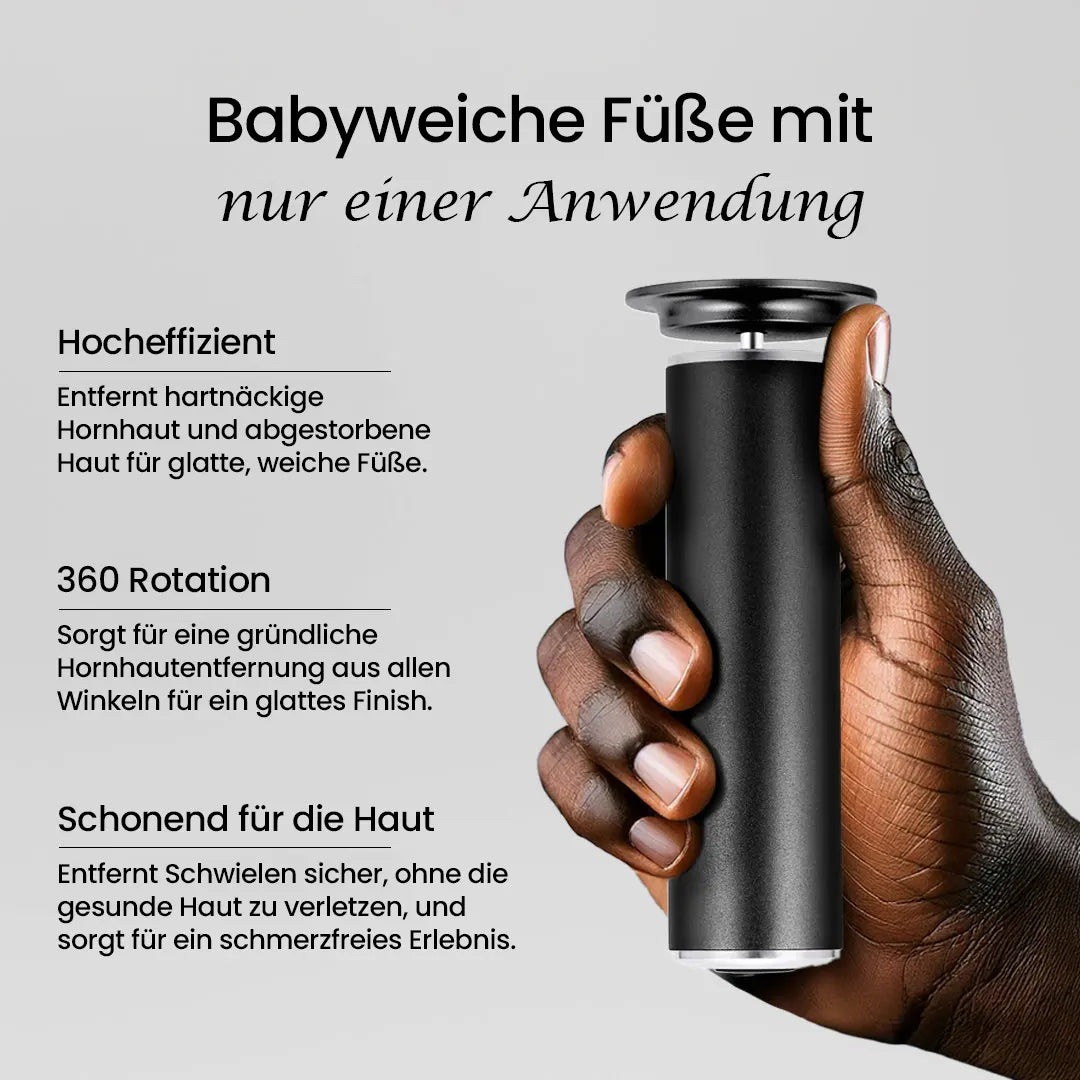 FootCare - Elektrischen Fußschwielenentferner