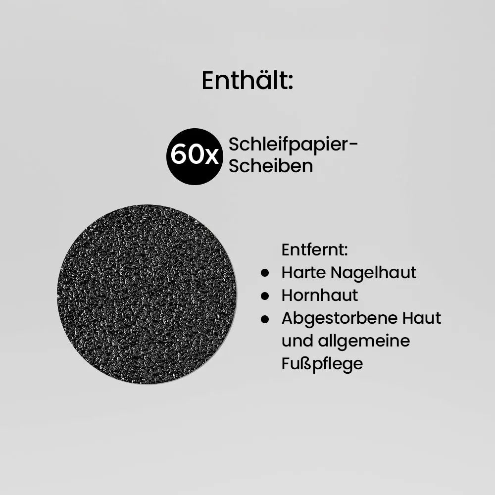 FootCare - Elektrischen Fußschwielenentferner