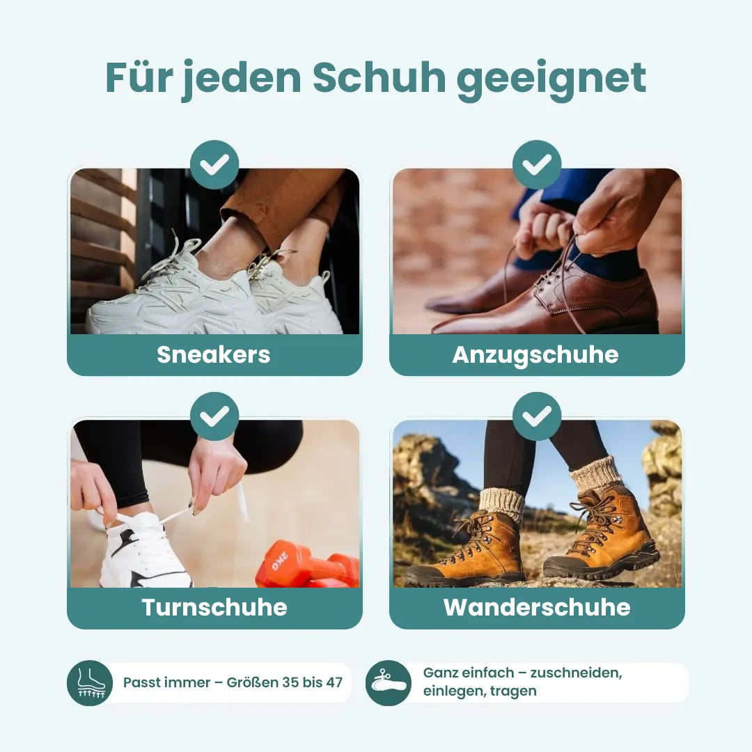 OrthoSoft™ - Magnetische Einlegesohlen
