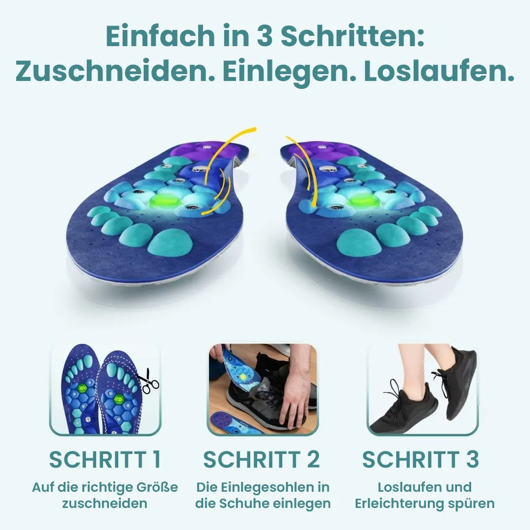 OrthoSoft™ - Magnetische Einlegesohlen